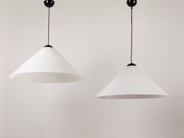 VICO MAGISTRETTI : Due sospensioni  - Asta Design e Arti Decorative - Associazione Nazionale - Case d'Asta italiane