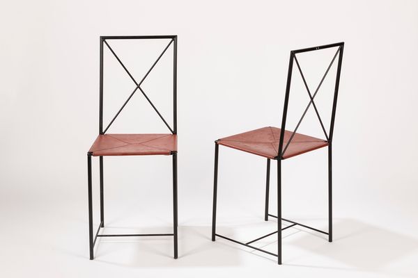 Mario Asnago, : Sei sedie  - Asta Design e Arti Decorative - Associazione Nazionale - Case d'Asta italiane