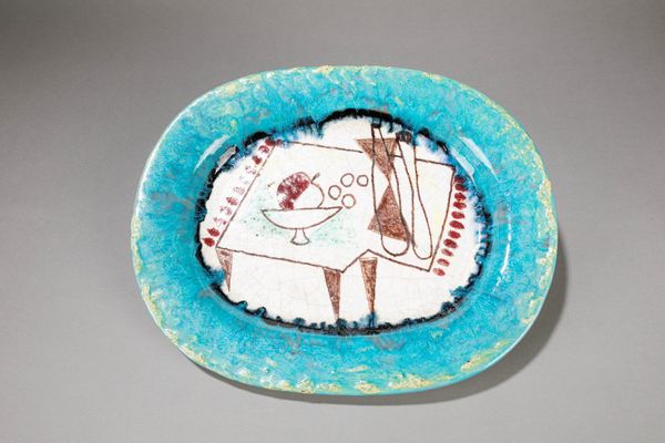 Eugenio Pattarino : Piatto  - Asta Design e Arti Decorative - Associazione Nazionale - Case d'Asta italiane