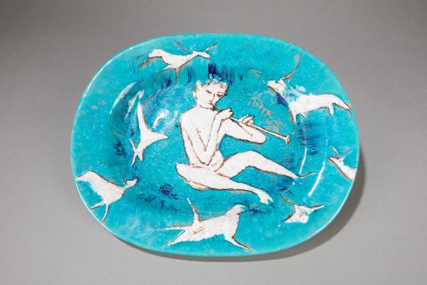 Eugenio Pattarino : Piatto  - Asta Design e Arti Decorative - Associazione Nazionale - Case d'Asta italiane