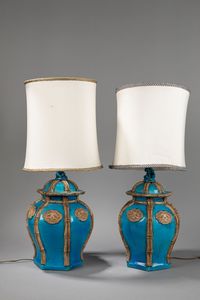 Ugo Zaccagnini - Due lampade da tavolo