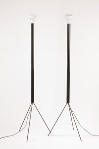 Achille e Pier Giacomo  Castiglioni - Coppia di lampade da terra