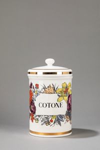 Piero Fornasetti - Vaso con coperchio