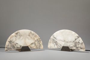 ANGELO MANGIAROTTI - Due lampade da tavolo