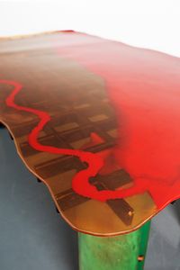 GAETANO PESCE : Tavolo  - Asta Design e Arti Decorative - Associazione Nazionale - Case d'Asta italiane