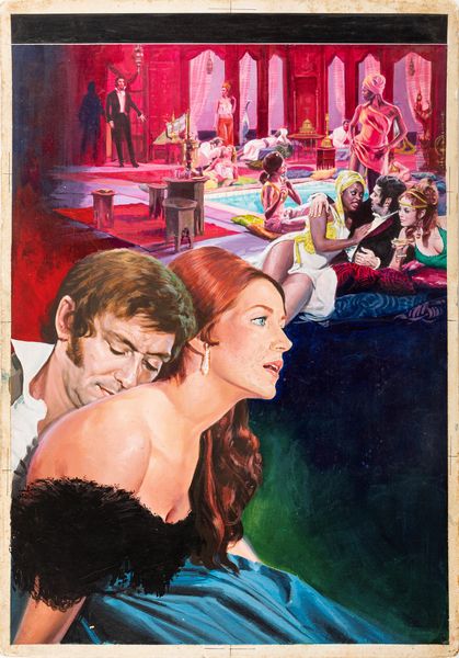 Ermanno Piero Iaia : Le notti boccaccesche di un libertino e di una candida prostituta (Raphal ou le dbauch)  - Asta Bozzetti cinematografici - Associazione Nazionale - Case d'Asta italiane