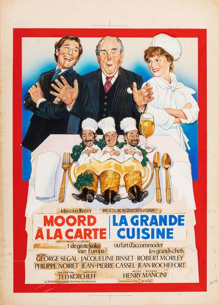 A.N.I. (autore non identificato) : Qualcuno sta uccidendo i pi� grandi cuochi d'Europa (Who Is Killing the Great Chefs of Europe?)  - Asta Bozzetti cinematografici - Associazione Nazionale - Case d'Asta italiane