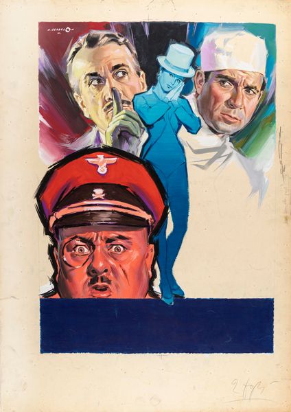 Angelo Cesselon : A noi piace freddo...!  - Asta Bozzetti cinematografici - Associazione Nazionale - Case d'Asta italiane