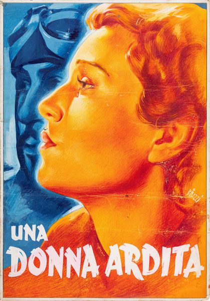 Sandro Biazzi : Una donna ardita (Anne-Marie)  - Asta Bozzetti cinematografici - Associazione Nazionale - Case d'Asta italiane