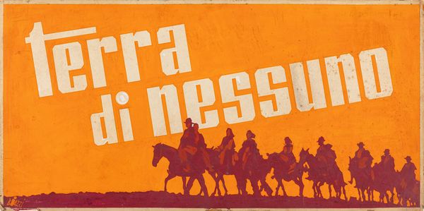 Sandro Biazzi : Terra di nessuno  - Asta Bozzetti cinematografici - Associazione Nazionale - Case d'Asta italiane
