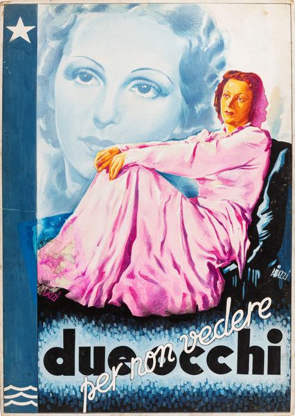 Sandro Biazzi : Due occhi per non vedere  - Asta Bozzetti cinematografici - Associazione Nazionale - Case d'Asta italiane