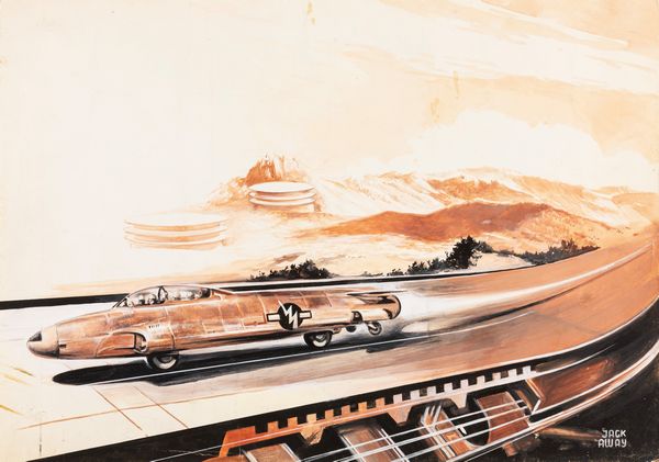 Kurt Caesar : ... qui parla Marte  - Asta Bozzetti cinematografici - Associazione Nazionale - Case d'Asta italiane