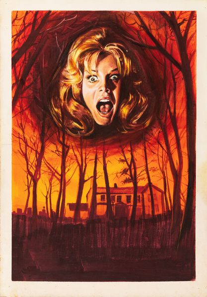 Mario Piovano : Cara dolce Delilah... Morta (Dear, Dead Delilah)  - Asta Bozzetti cinematografici - Associazione Nazionale - Case d'Asta italiane