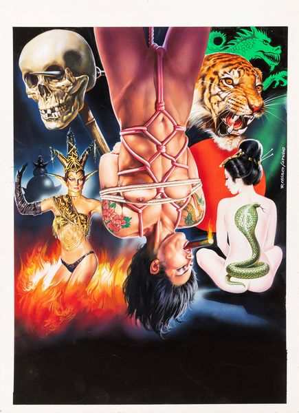 Casaro Renato & studio : Mondo cane  - Asta Bozzetti cinematografici - Associazione Nazionale - Case d'Asta italiane