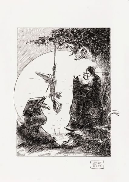 Francesco D'Ippolito : Pinocchio  - Asta Bozzetti cinematografici - Associazione Nazionale - Case d'Asta italiane