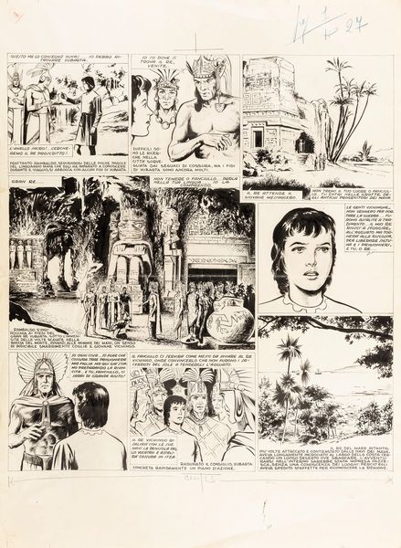 Gianni De Luca : L'impero del sole  - Asta Bozzetti cinematografici - Associazione Nazionale - Case d'Asta italiane