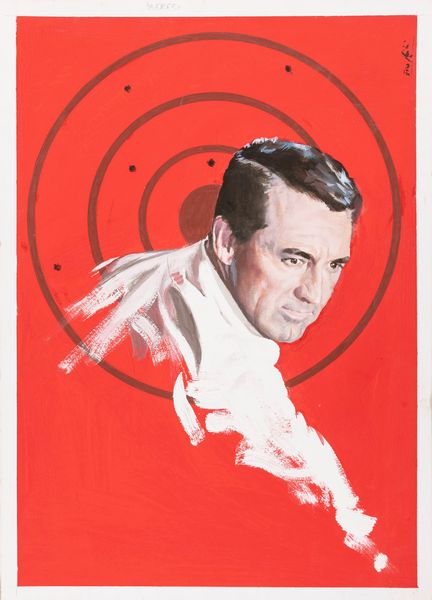 Enzo Nistri : Intrigo internazionale (North by Northwest)  - Asta Bozzetti cinematografici - Associazione Nazionale - Case d'Asta italiane