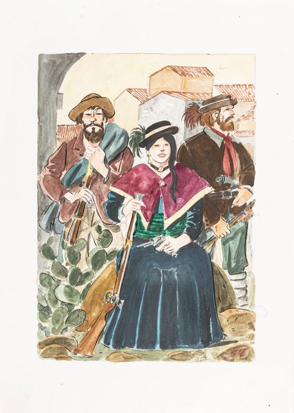 Lele Vianello : L'anello di zinco  - Asta Bozzetti cinematografici - Associazione Nazionale - Case d'Asta italiane