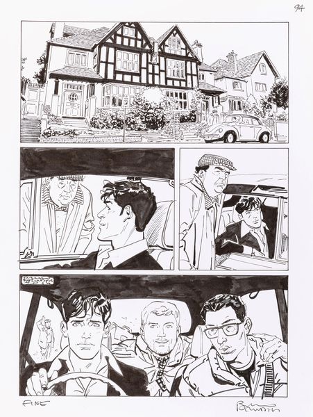 Bruno Brindisi : Dylan Dog - Nuovo Cinema Wickedford  - Asta Bozzetti cinematografici - Associazione Nazionale - Case d'Asta italiane