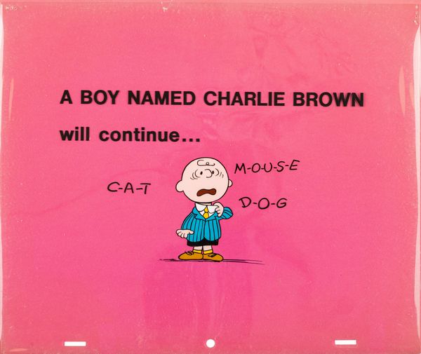 Bill Melendez : A Boy Named Charlie Brown  - Asta Bozzetti cinematografici - Associazione Nazionale - Case d'Asta italiane