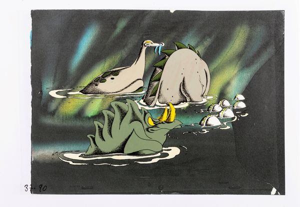 Studio Bozzetto : Allegro non troppo - Bolero  - Asta Bozzetti cinematografici - Associazione Nazionale - Case d'Asta italiane