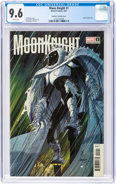 Moon Knight # 1 (Romita Jr. Variant Cover)  - Asta Bozzetti cinematografici - Associazione Nazionale - Case d'Asta italiane