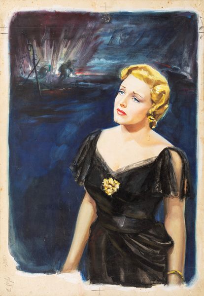 Dante Manno : Figlio, figlio mio! (My Son, My Son!)  - Asta Bozzetti cinematografici - Associazione Nazionale - Case d'Asta italiane