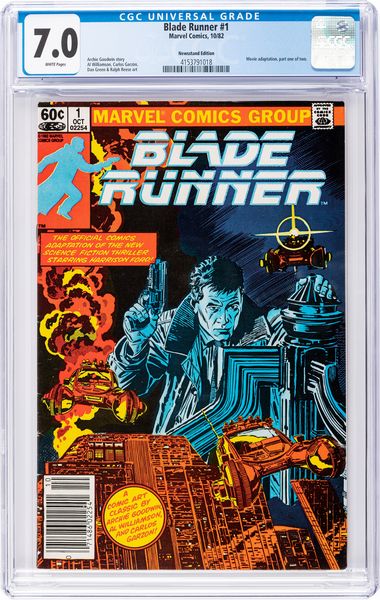 Blade Runner # 1 (Newsstand Edition)  - Asta Bozzetti cinematografici - Associazione Nazionale - Case d'Asta italiane