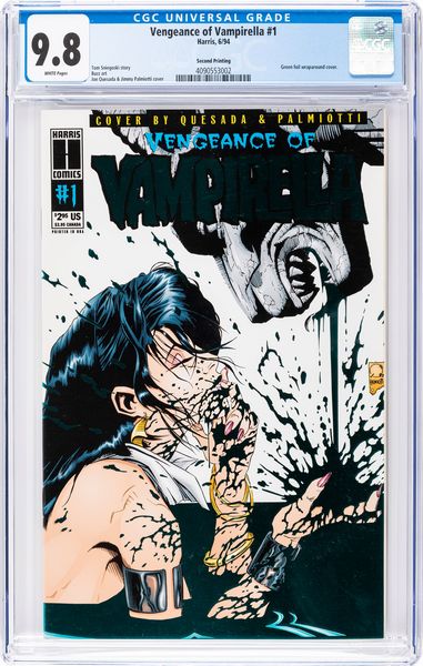 Vengeance of Vampirella # 1 (Second Printing)  - Asta Bozzetti cinematografici - Associazione Nazionale - Case d'Asta italiane