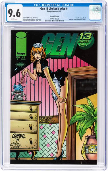 Gen 13 Limited Series # 1 (Second Printing)  - Asta Bozzetti cinematografici - Associazione Nazionale - Case d'Asta italiane
