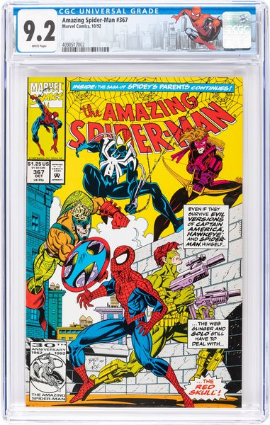 Amazing Spider-Man # 367  - Asta Bozzetti cinematografici - Associazione Nazionale - Case d'Asta italiane