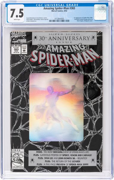 Amazing Spider-Man # 365  - Asta Bozzetti cinematografici - Associazione Nazionale - Case d'Asta italiane