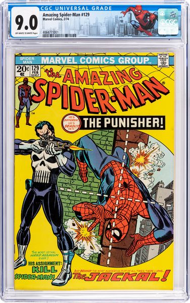 Amazing Spider-Man # 129  - Asta Bozzetti cinematografici - Associazione Nazionale - Case d'Asta italiane