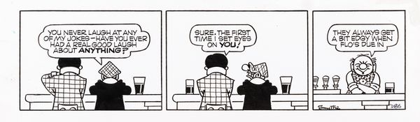 Reg Smythe : Andy Capp  - Asta Bozzetti cinematografici - Associazione Nazionale - Case d'Asta italiane