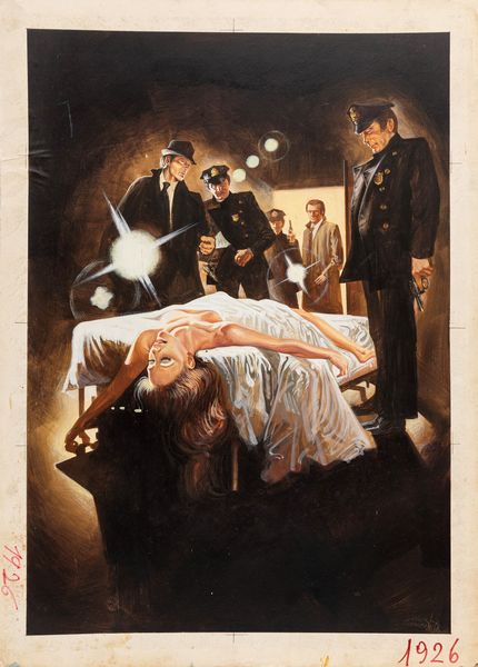 Tom Jung : Rapporto al capo della polizia (Report to the Commissioner)  - Asta Bozzetti cinematografici - Associazione Nazionale - Case d'Asta italiane