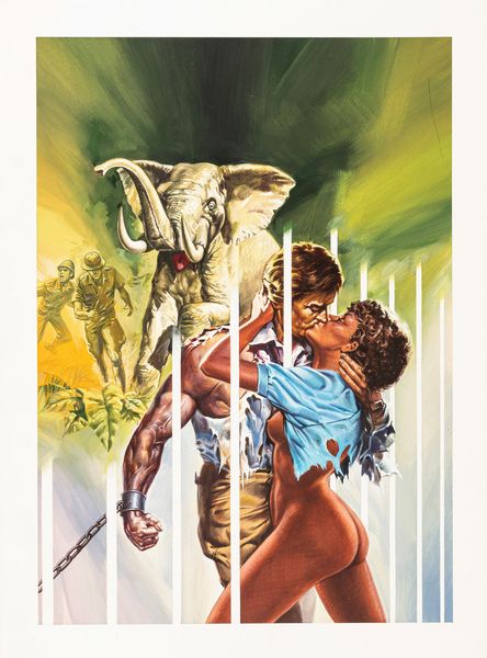 Mario Caria : La Schiava - Corte marziale  - Asta Bozzetti cinematografici - Associazione Nazionale - Case d'Asta italiane