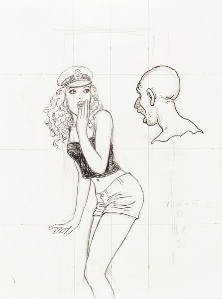 Milo Manara : Il profumo dellinvisibile  - Asta Bozzetti cinematografici - Associazione Nazionale - Case d'Asta italiane