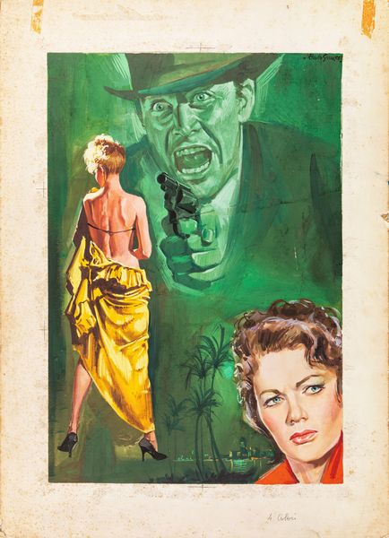 Rodolfo Gasparri : L'avventuriera di Bahamas (Flame of the Islands)  - Asta Bozzetti cinematografici - Associazione Nazionale - Case d'Asta italiane