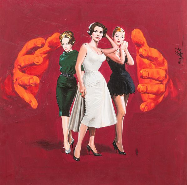 Enzo Nistri : Sensi inquieti (Climats)  - Asta Bozzetti cinematografici - Associazione Nazionale - Case d'Asta italiane