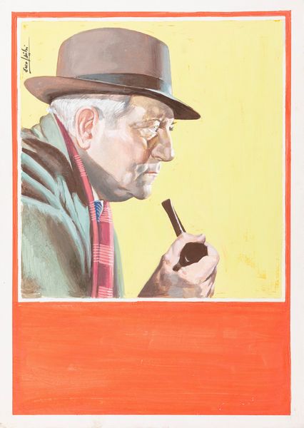 Enzo Nistri : Maigret e il caso Saint-Fiacre  - Asta Bozzetti cinematografici - Associazione Nazionale - Case d'Asta italiane