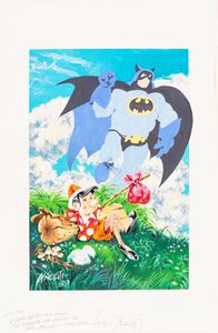 Sergio Asteriti - Pinocchio sogna Batman