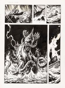 Enrique Alcatena : Nuoevo Mundo  - Asta Bozzetti cinematografici - Associazione Nazionale - Case d'Asta italiane