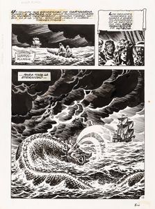 Enrique Alcatena : Nuoevo Mundo  - Asta Bozzetti cinematografici - Associazione Nazionale - Case d'Asta italiane