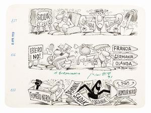 Benito Jacovitti - Diario Vitt 1969