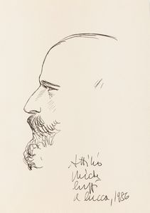 Attilio Micheluzzi - Autoritratto