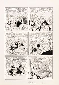 Giorgio Cavazzano - Paperino aspirante supereroe