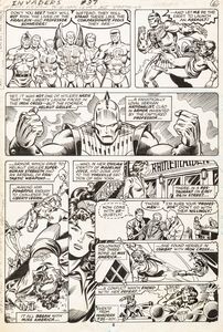 Alan Kupperberg - Invaders - The Liberty Legion Busts Loose!