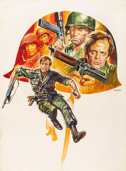 Ezio Tarantelli : 5 per l'inferno  - Asta Fumetti: Tavole e Illustrazioni Originali - Associazione Nazionale - Case d'Asta italiane