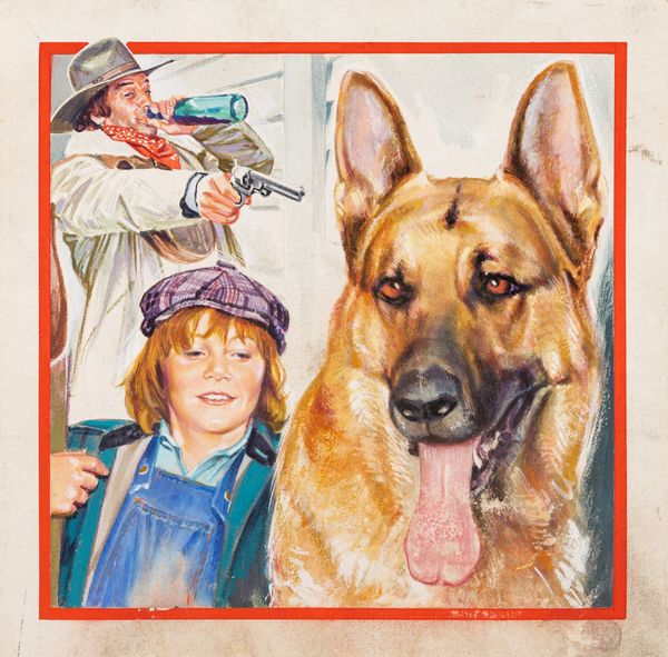 Averardo Ciriello : Zanna Bianca e il grande Kid  - Asta Fumetti: Tavole e Illustrazioni Originali - Associazione Nazionale - Case d'Asta italiane