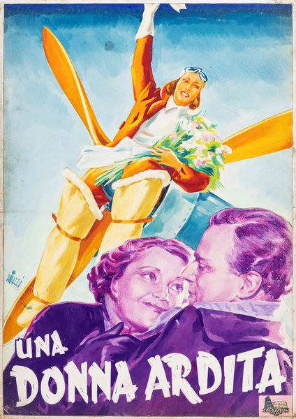 Sandro Biazzi : Una donna ardita (Anne-Marie)  - Asta Fumetti: Tavole e Illustrazioni Originali - Associazione Nazionale - Case d'Asta italiane